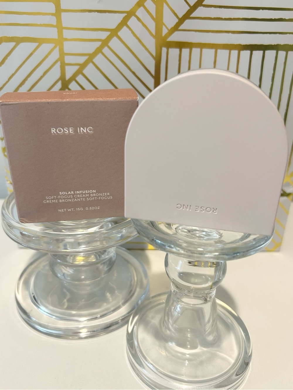✨ Rose Inc Solar Infusion Soft-Focus Cream Bronzer | Kauai | Full Size | NIB
